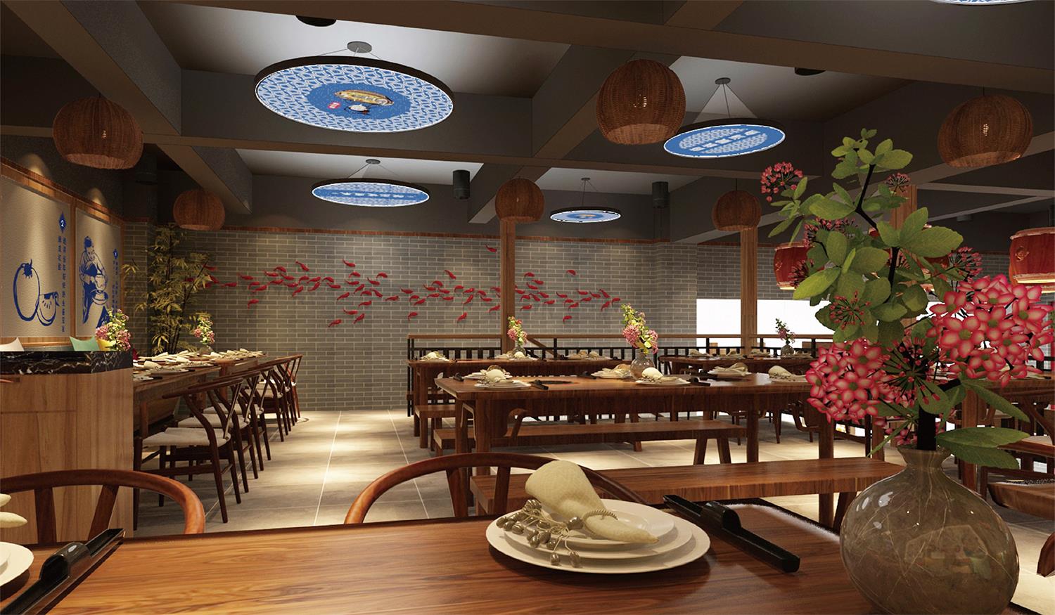 海南如何让中餐厅的餐饮空间设计，蕴含中国传统文化底蕴？